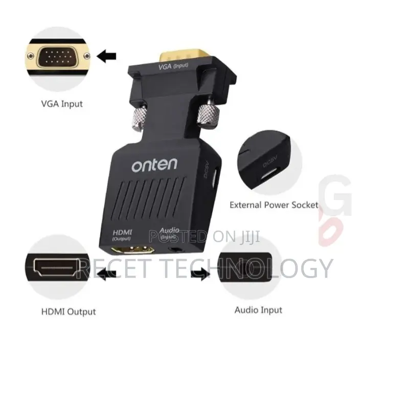 Onten Otn-7508 Vga to Hdmi Video Adapter