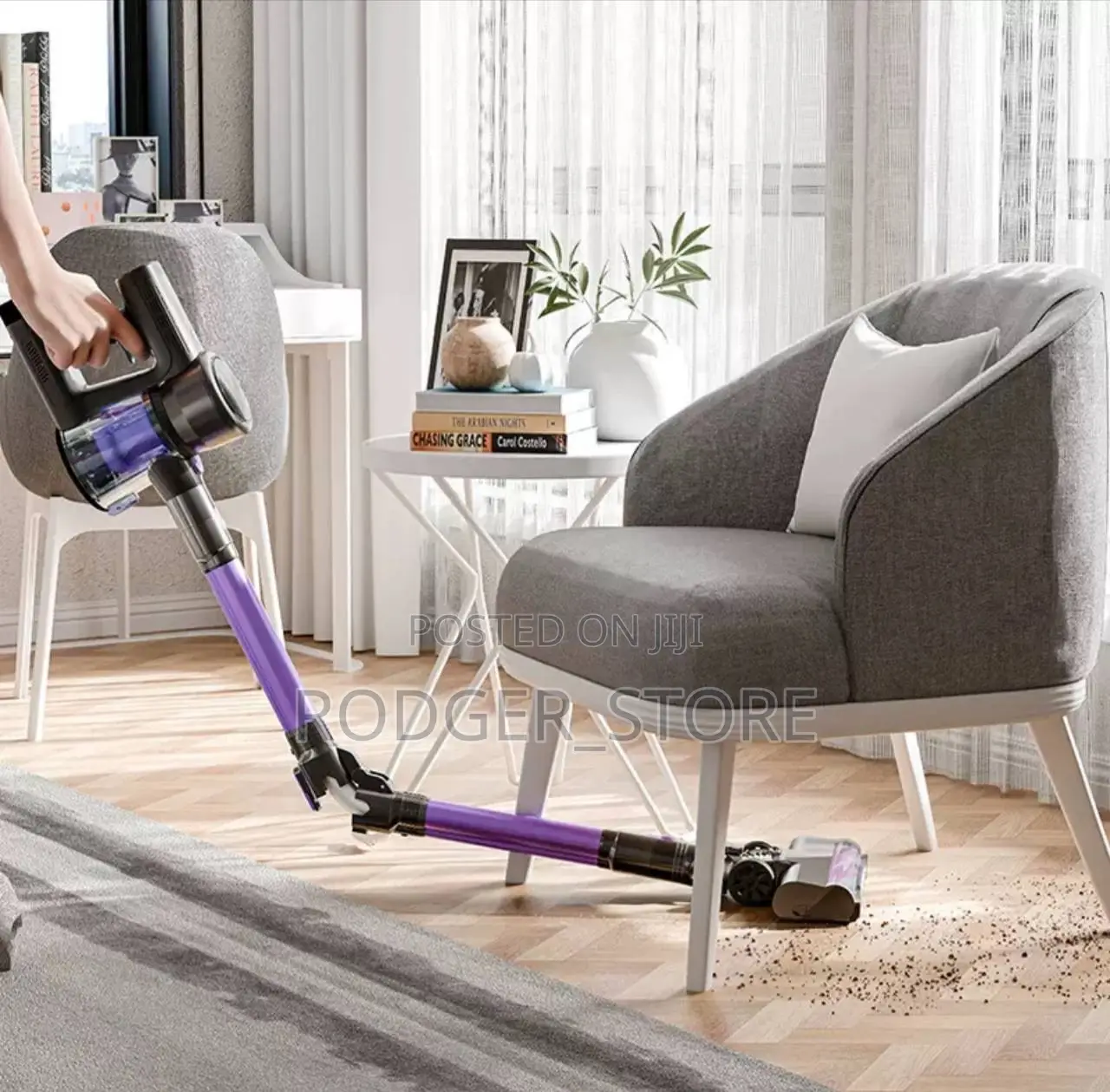 Led Lights Electric Floor Brush Handheld Vacuum Cleaner
