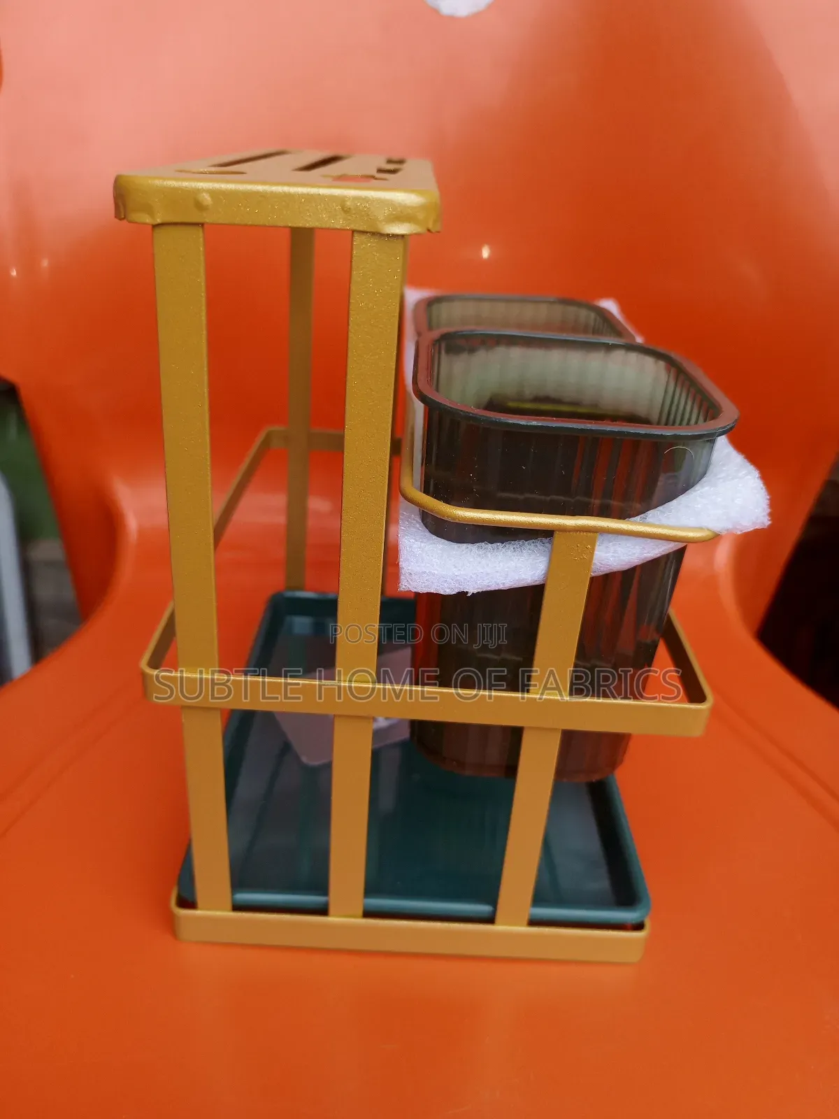 Kitchen Gold Cutlery Holder