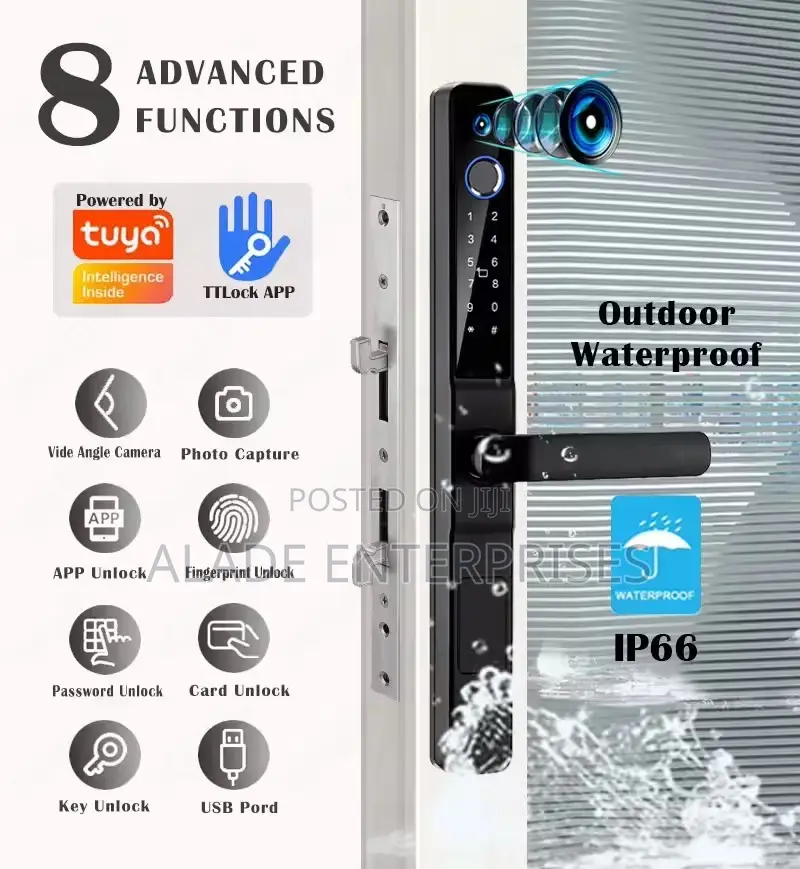 Outdoor Smart Fingerprint Digital Safe Door Lock