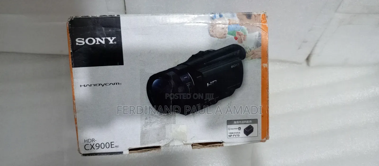 Sony Professional Video and Photo Camera External Memory Car