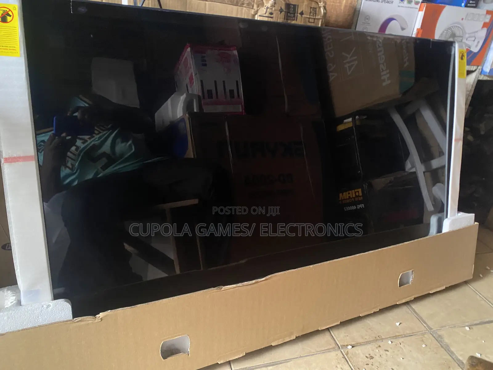 “Hisense 58-Inch Uhd Smart Tv HDR Dolby Vision