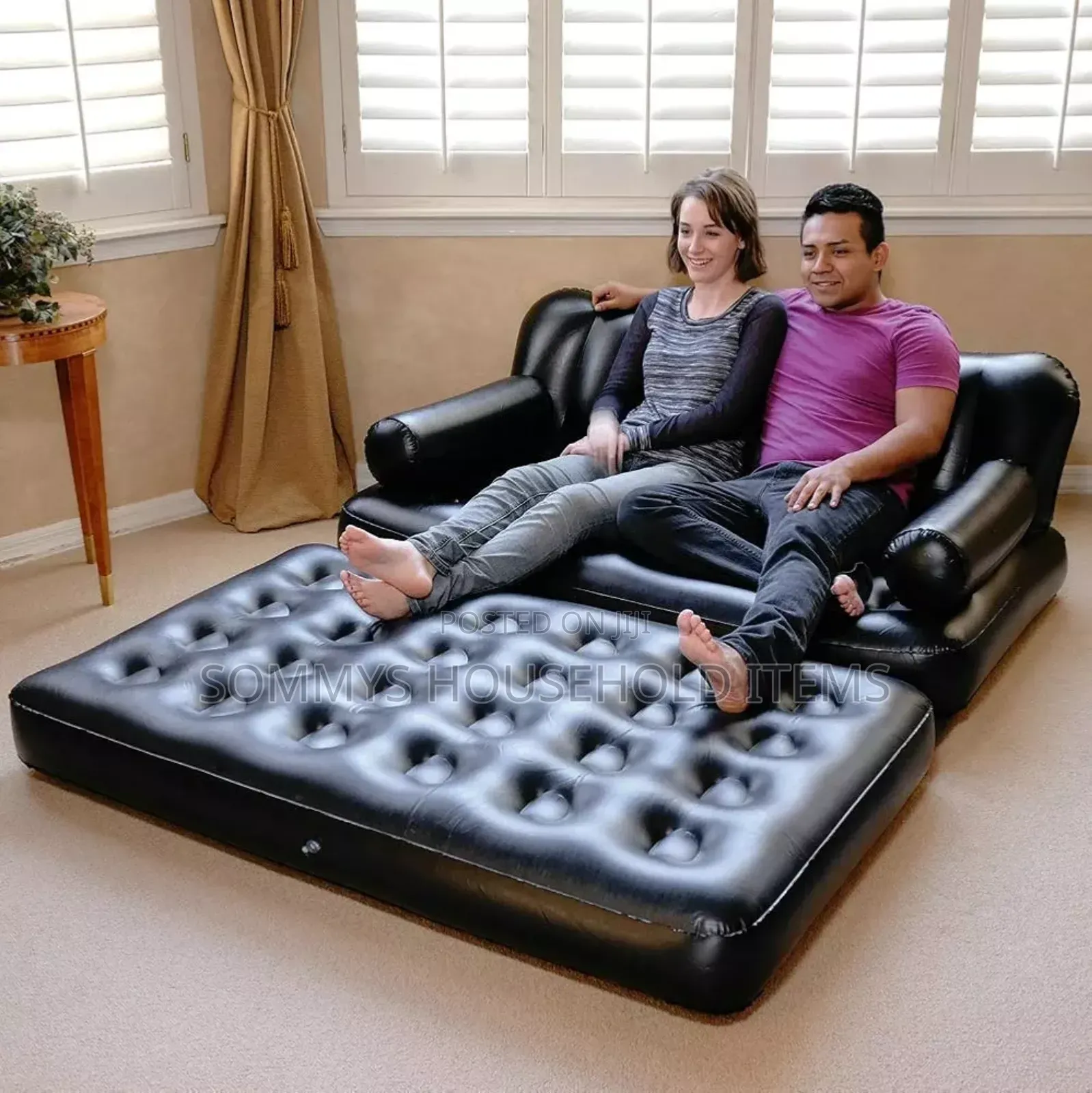 5way Inflatable Sofa With Pump