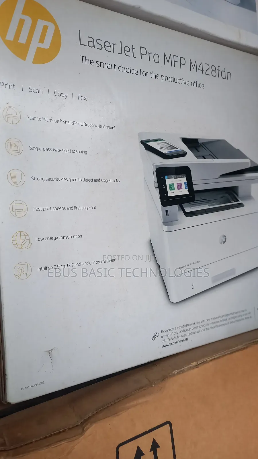 Hp Laserjet Pro MFP M428fdn All in One Printer