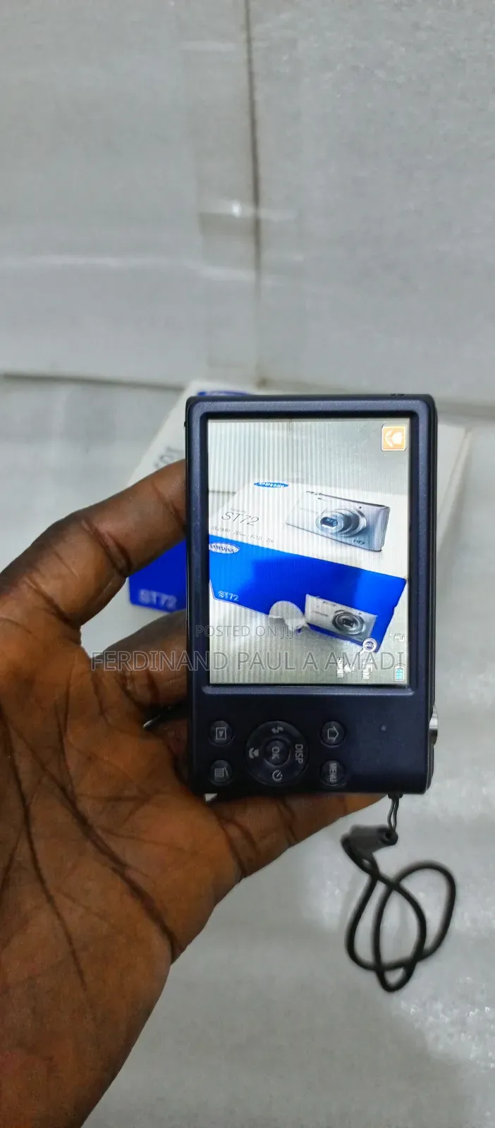 Samsung Digital Photo and Video Camera for Vintage Passport