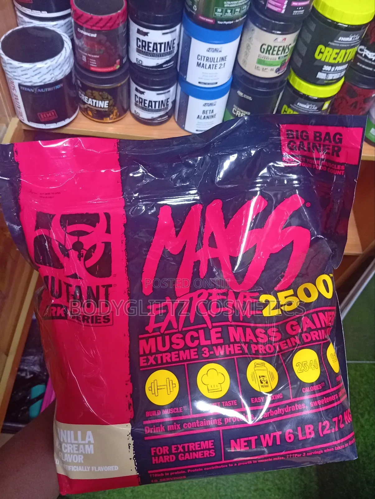 Mutant Dark Series: Mass Extreme 2500 Muscle Mass Gainer