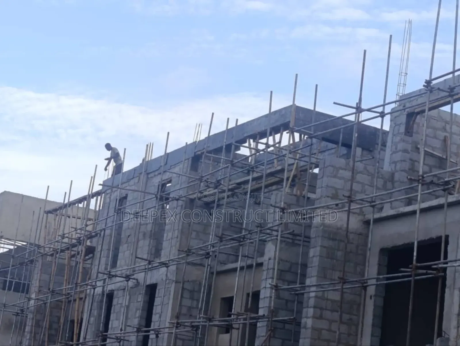 Scaffold Pipes/Clips for Plastering Painting Rental Abuja