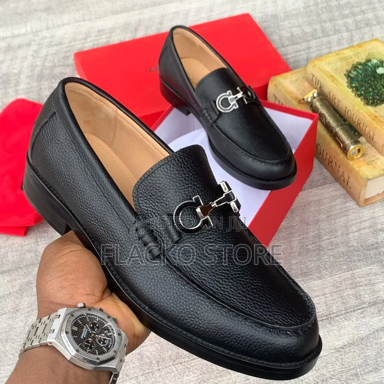 Original Salvatore Ferragamo Loafers Shoes