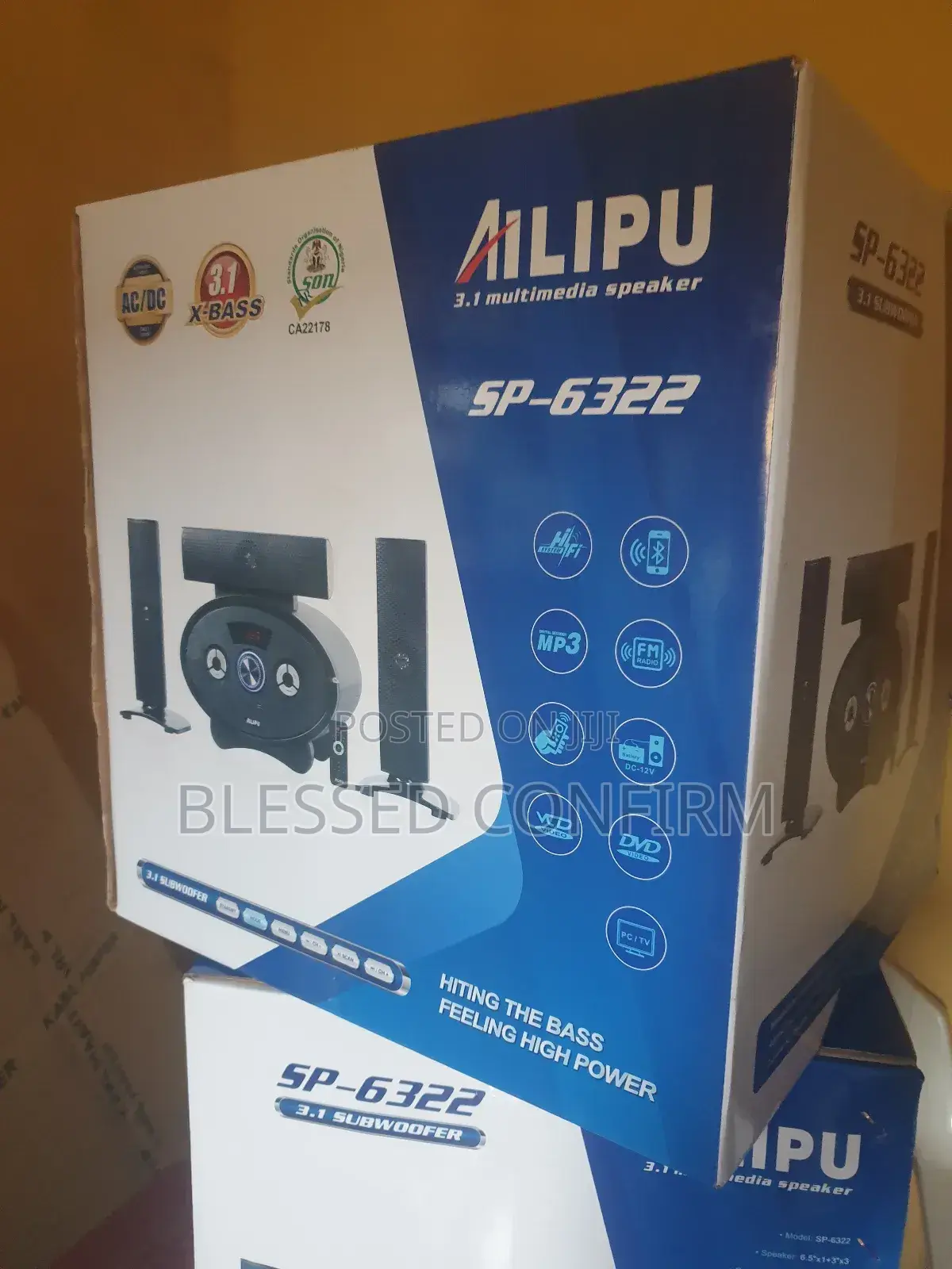 Ailipu Sp-6322 Bluetooth Home Theatre System