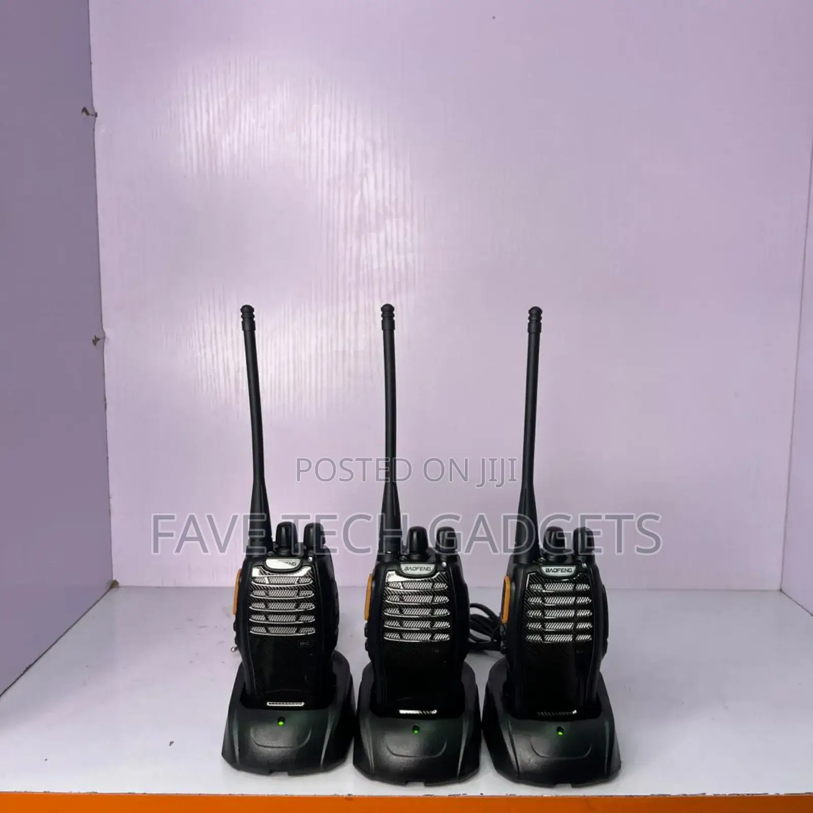 Bf A5h Walkie Talkie Radio 3pcs