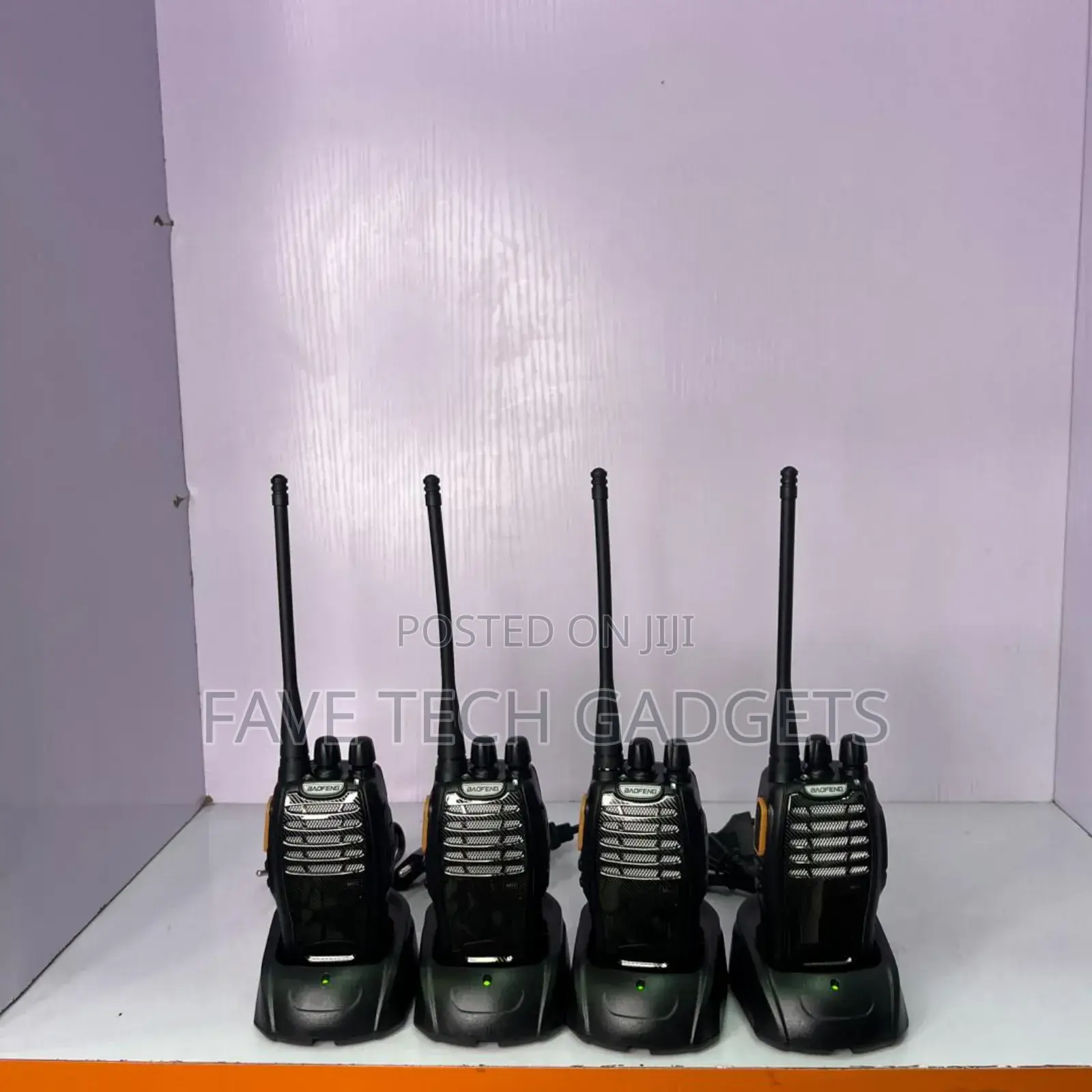Bf A5h Walkie Talkie Radio 4pcs