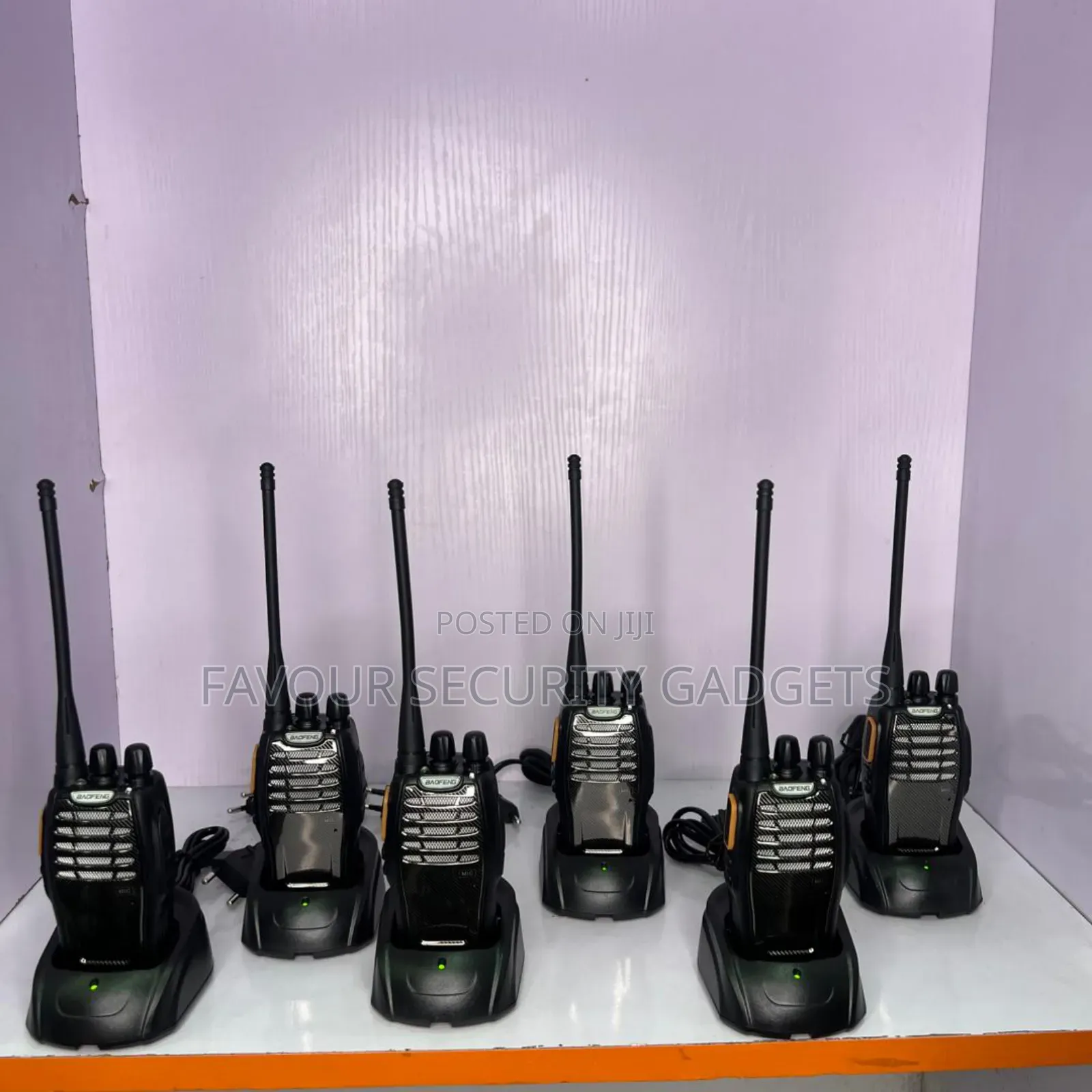 Bf A5h Walkie Talkie Radio 6pcs