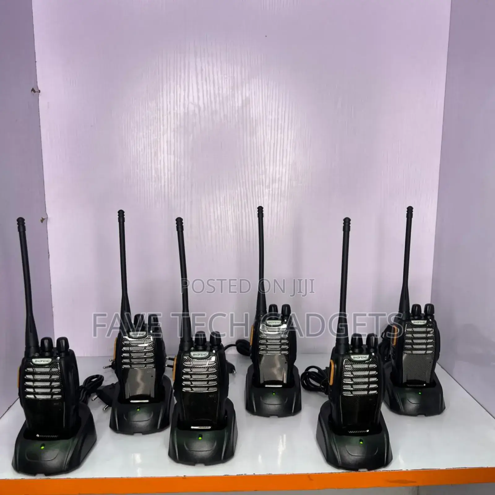 Bf A5h Walkie Talkie Radio 6pcs