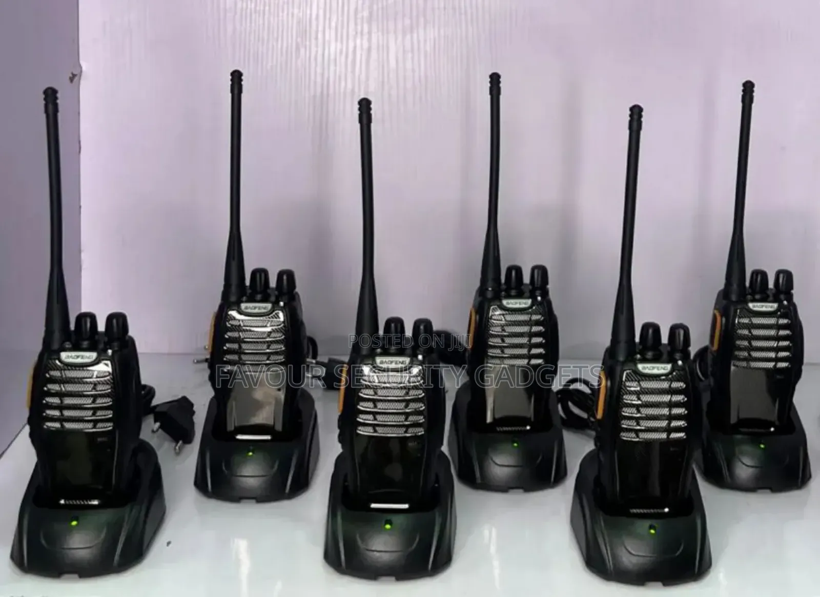 Bf A5h Walkie Talkie Radio 6pcs