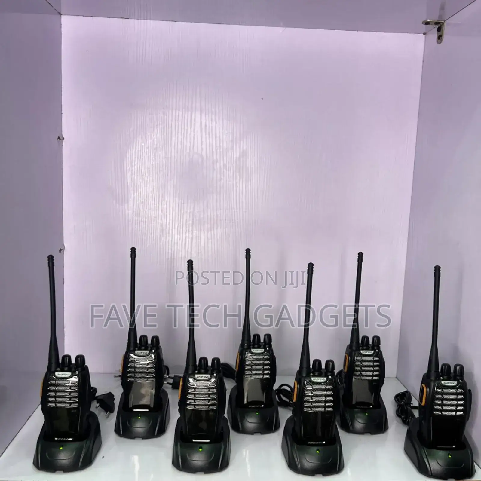 Bf A5h Walkie Talkie Radio 7pcs