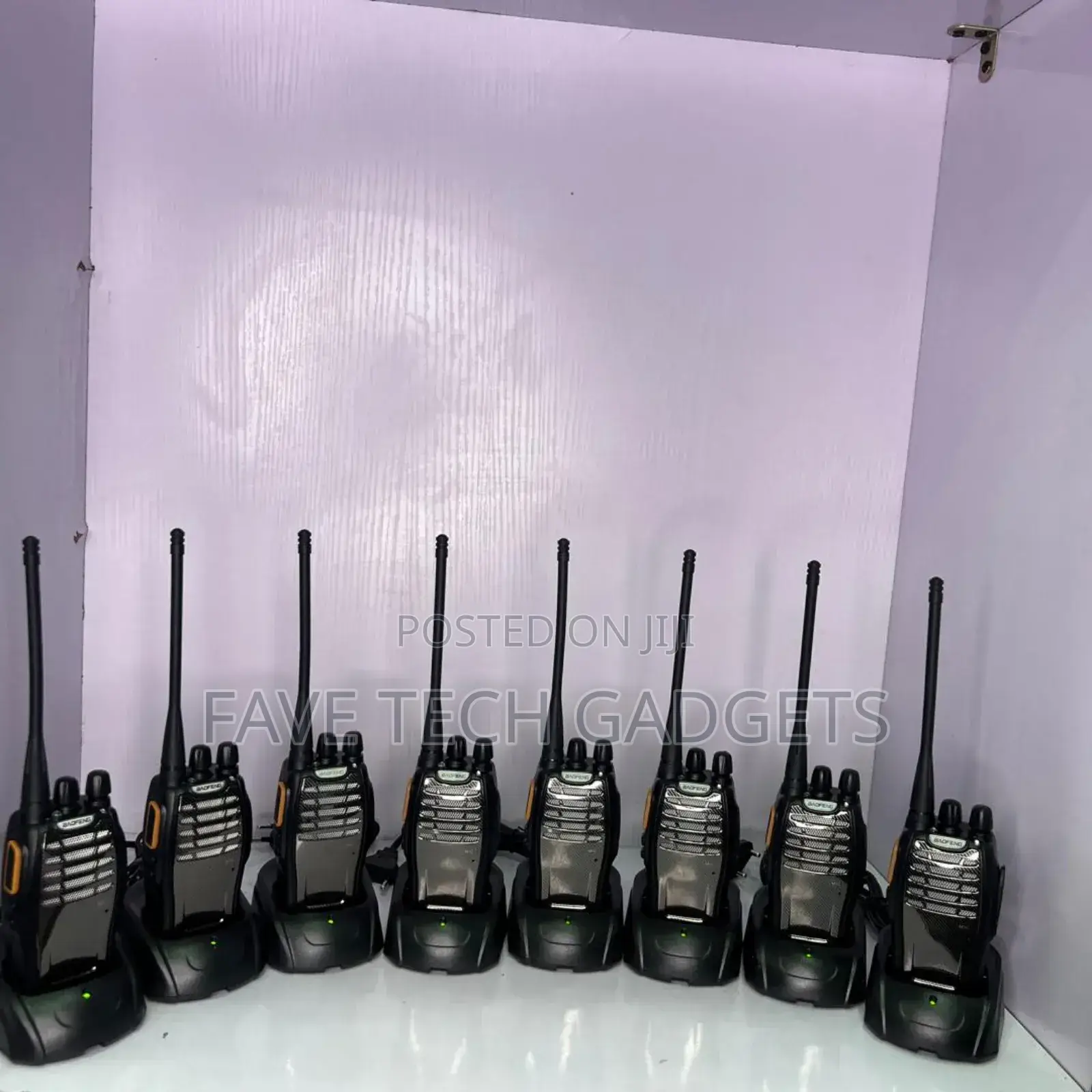 Bf A5h Walkie Talkie Radio 8pcs