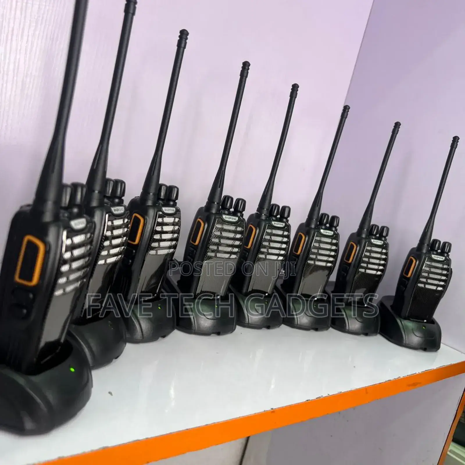 Bf A5h Walkie Talkie Radio 8pcs