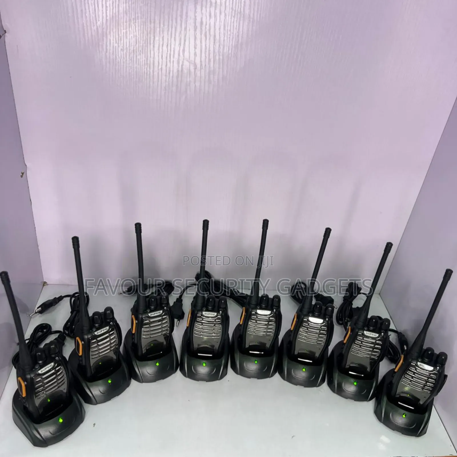 Bf A5h Walkie Talkie Radio 8pcs