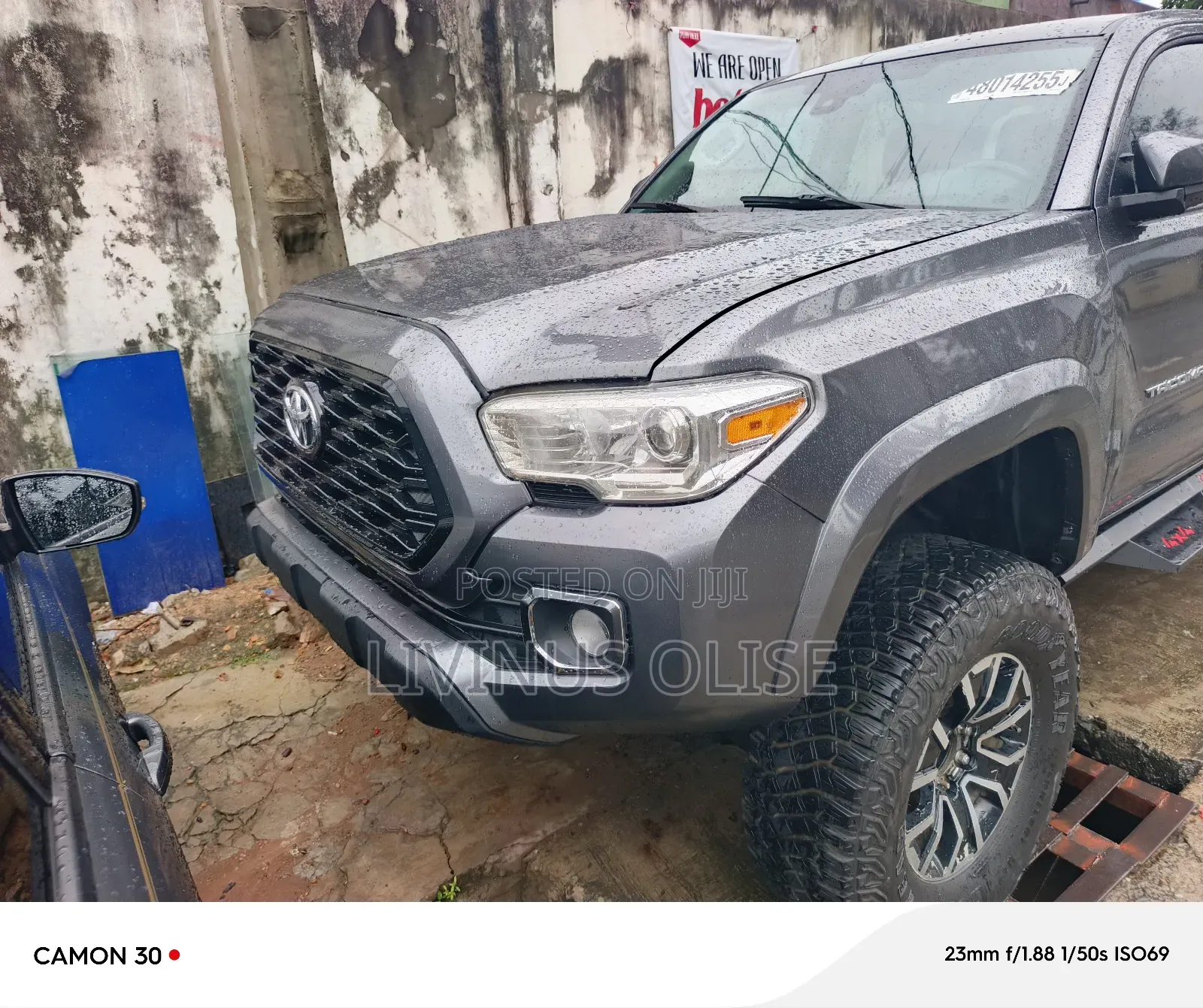Toyota Tacoma TRD Off Road 2018 Gray