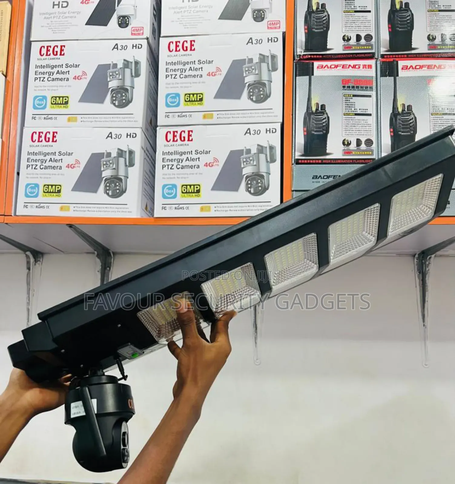 4g Solar Street Lights With Camera