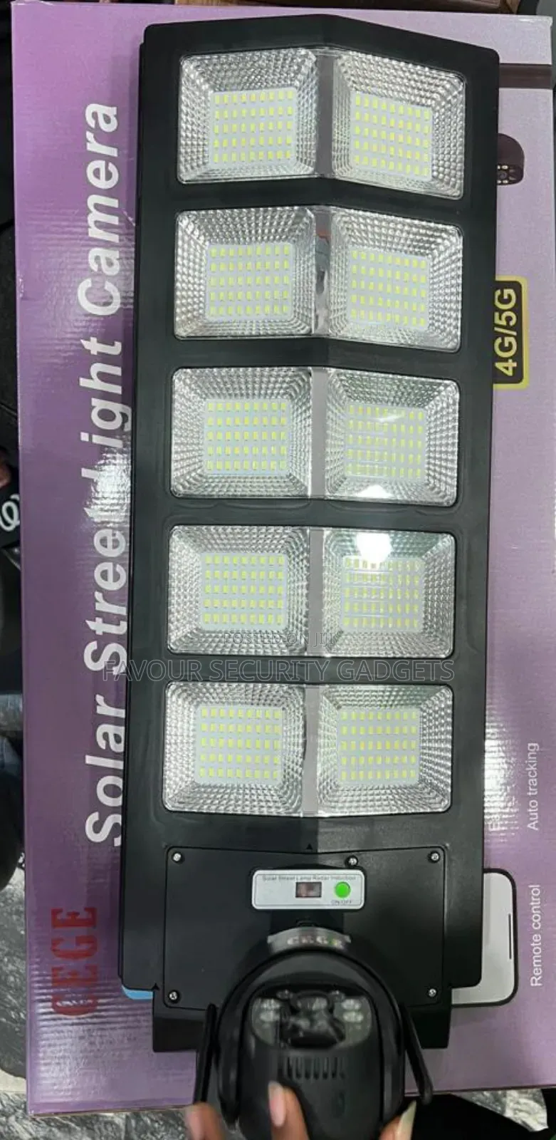 4g Solar Street Lights With Camera