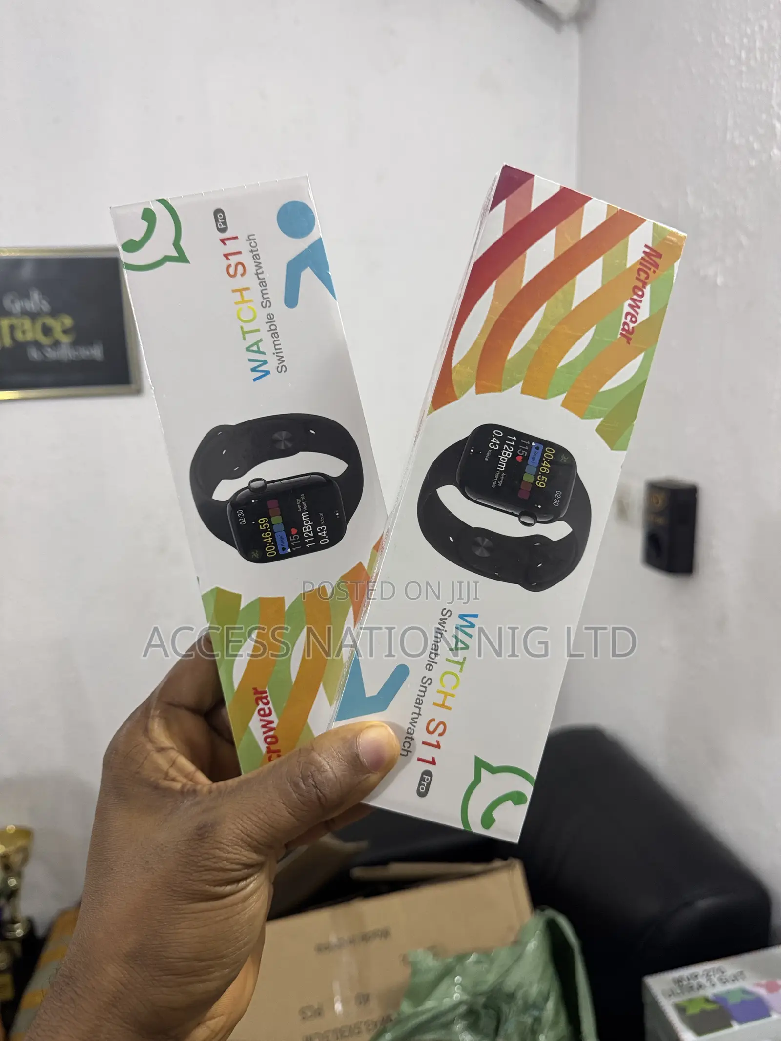 Microwear S11 Pro Smart Watch With Whatsapp Link Reply