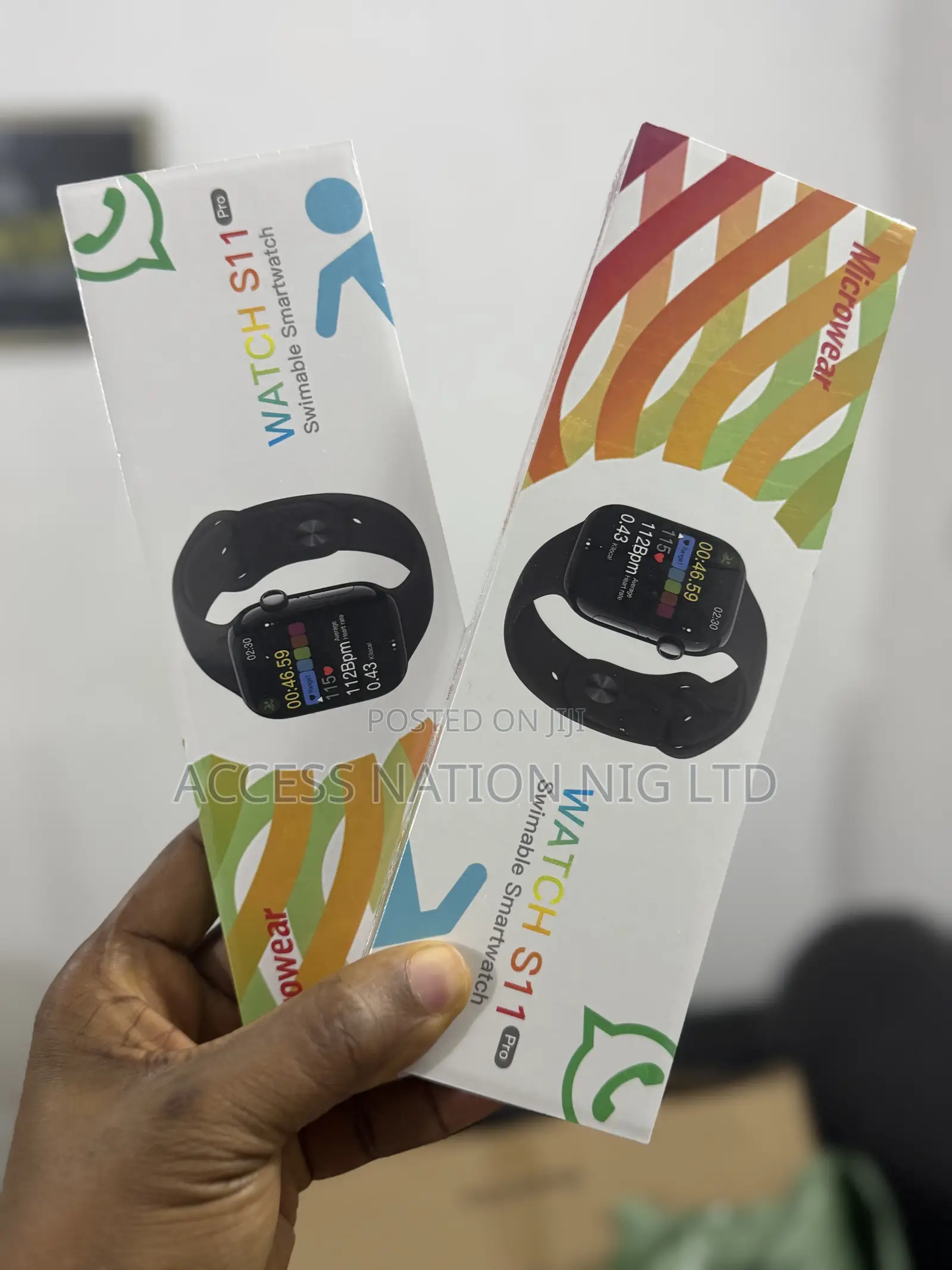 Microwear S11 Pro Smart Watch With Whatsapp Link Reply
