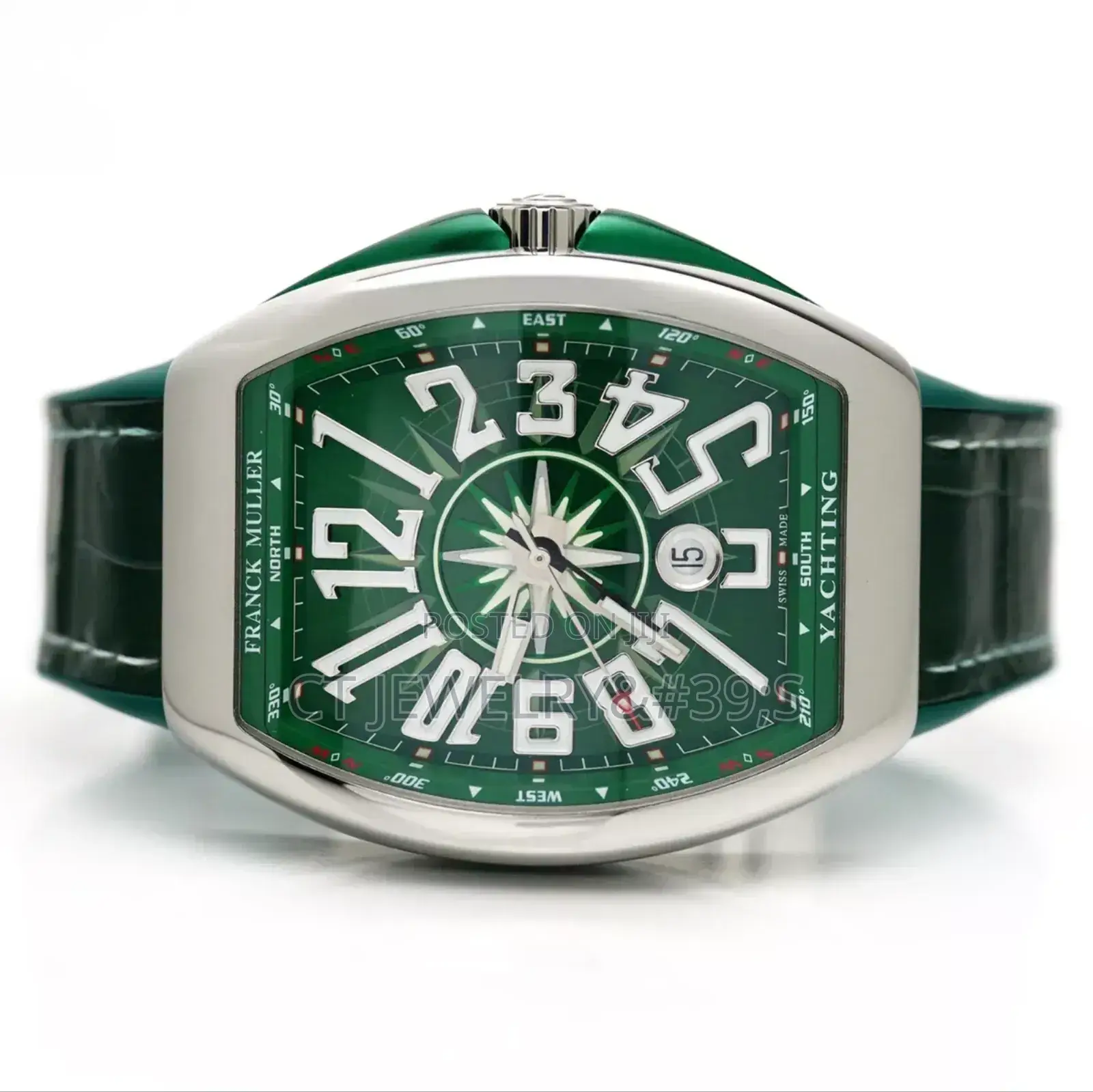 Franck Muller Vanguard Yachting Green/Red 43mm