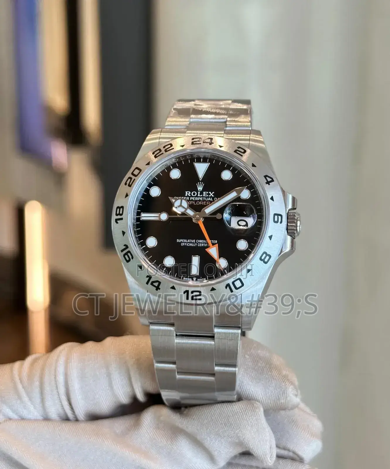 Explorer Rolex 42mm (Steel) Luxury Timepiece