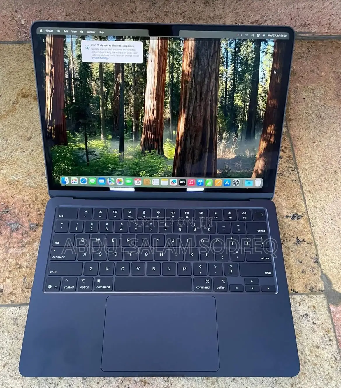 New Laptop Apple MacBook Air 2022 M2 8GB Apple M2 SSD 256GB