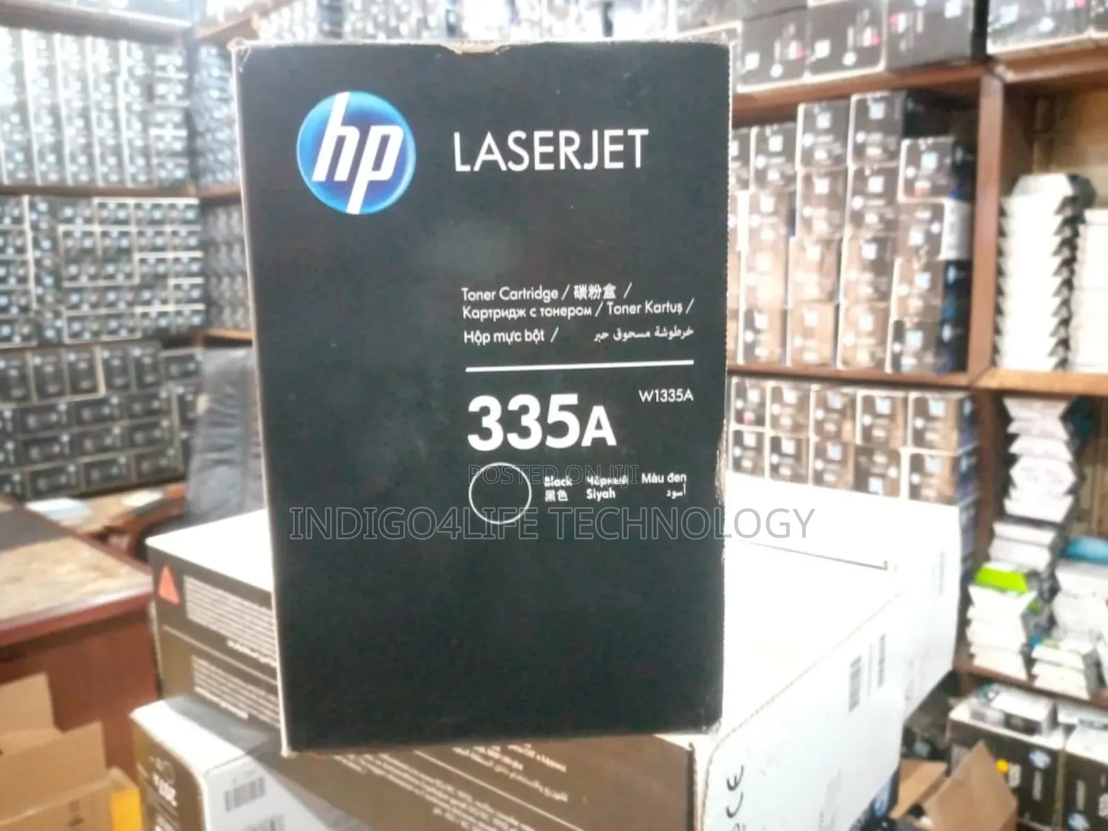 Geniue Hp 335a Black Toner Cartridge