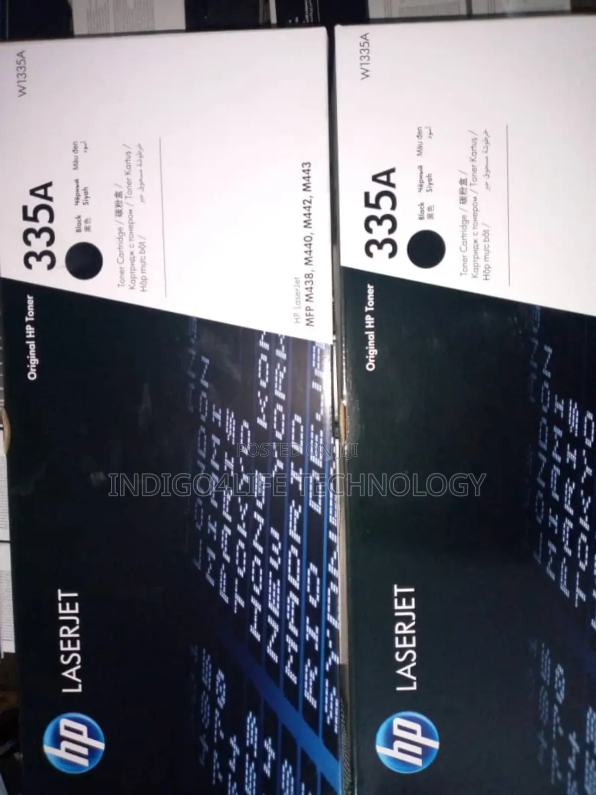 Geniue Hp 335a Black Toner Cartridge