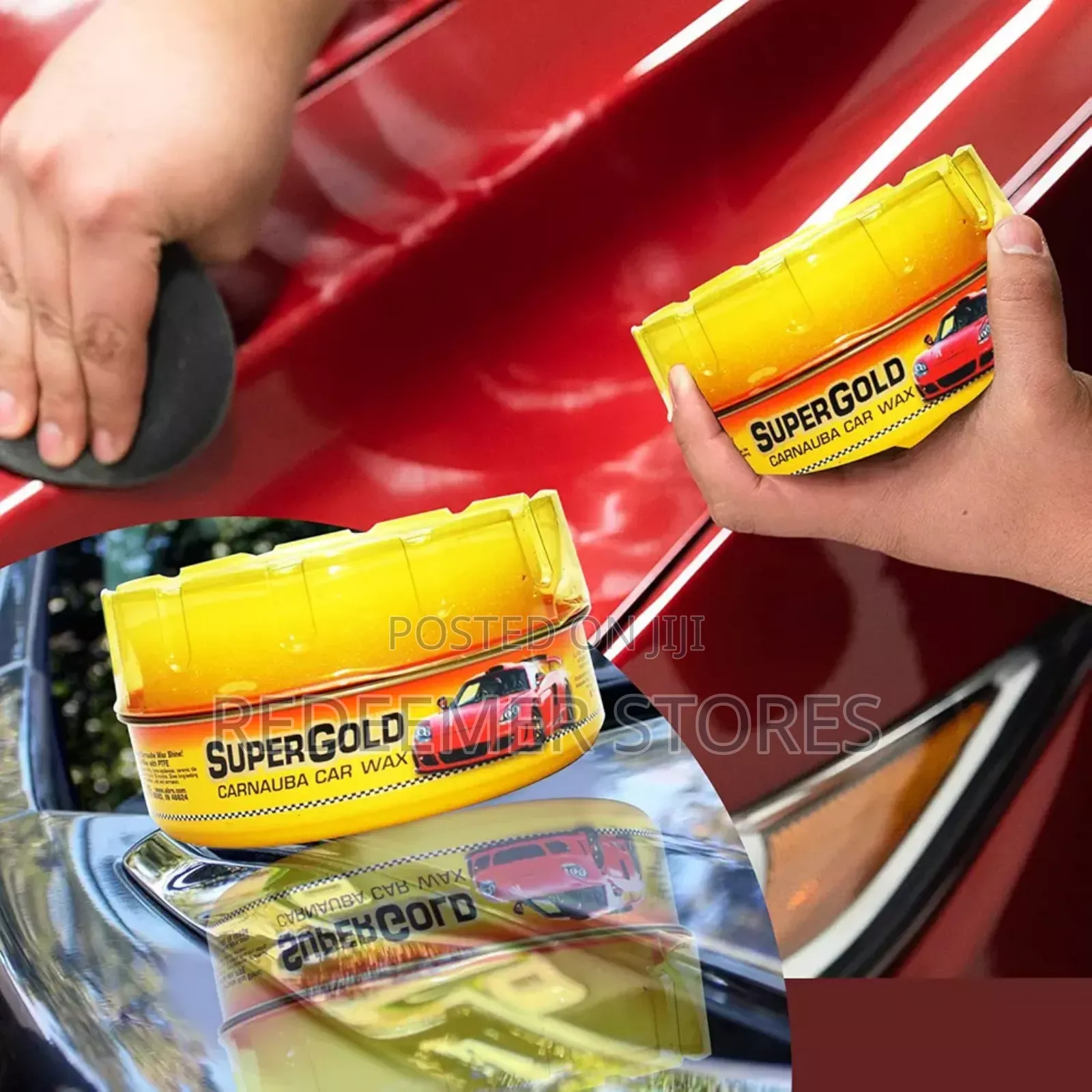 Carnauba Wax Car Polish Paste and Water-Beading Protection