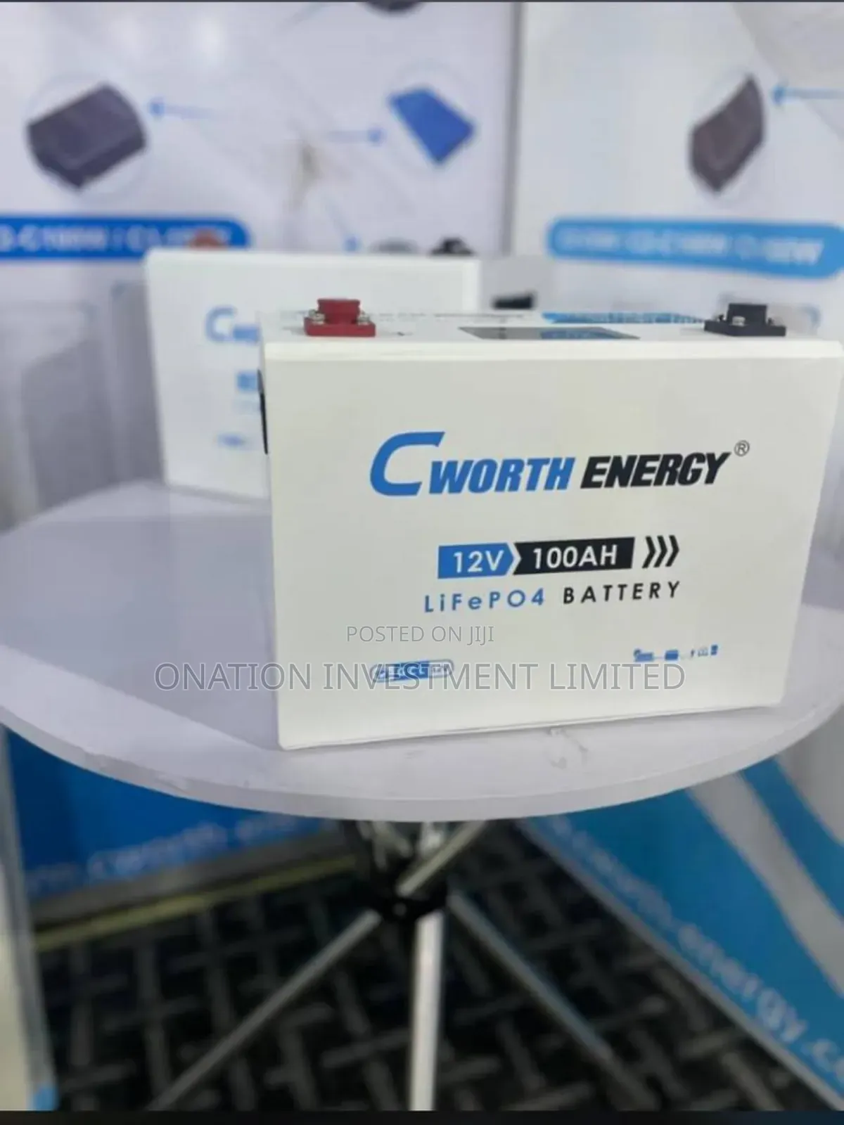 100ah 12v (1.3kwh) Cworth Energy Lithium Battery