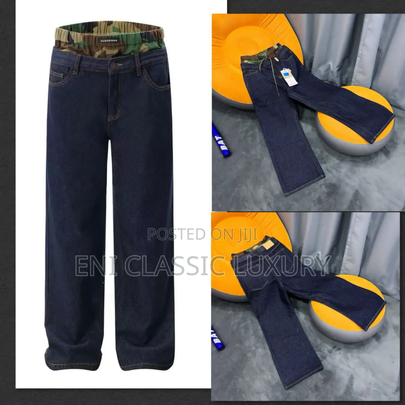 Pure Quality Luxury Cargo Jeans 👖 Well Branded