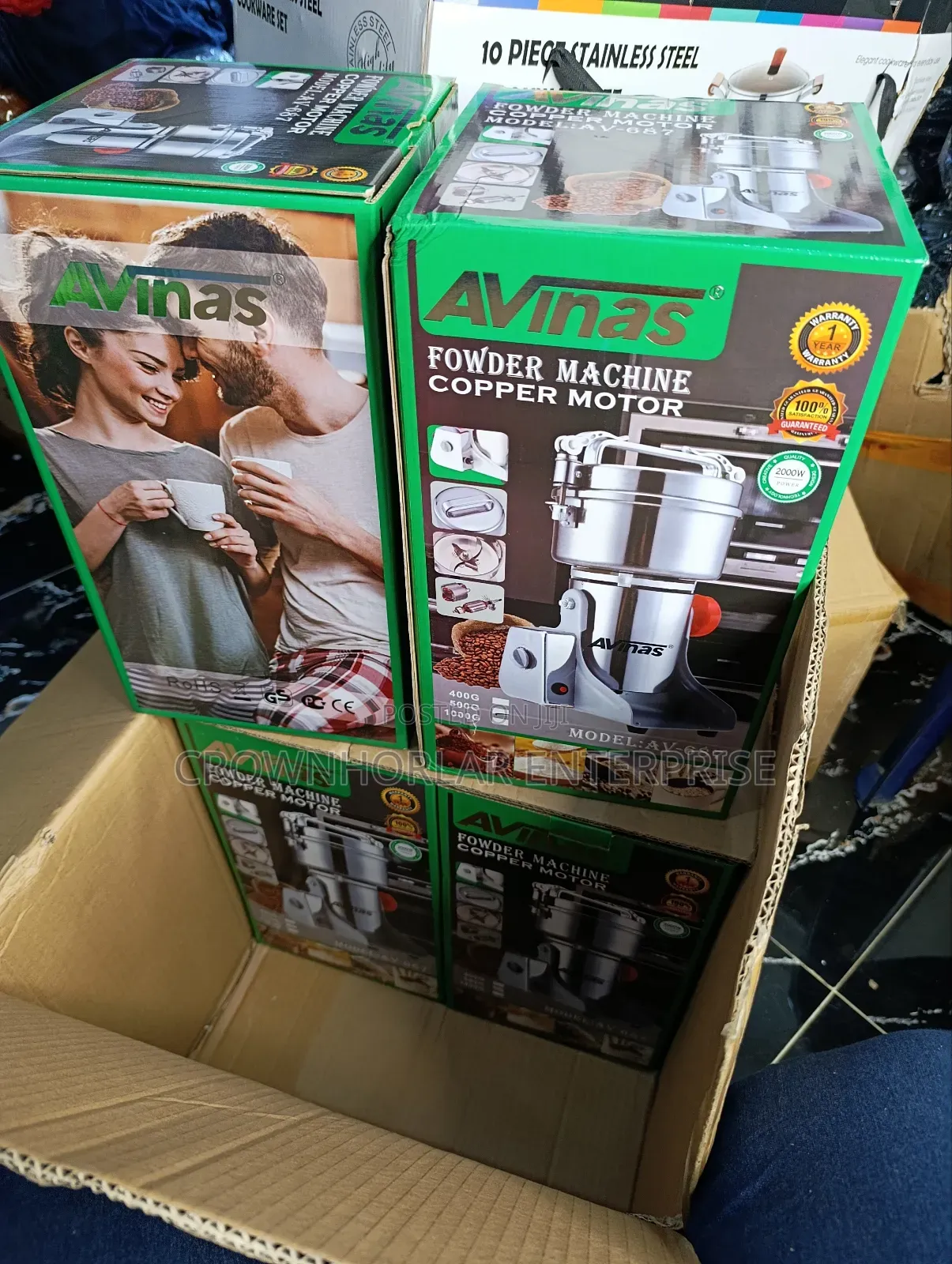 500g and 1000g() Alvinas Dry Grinder Machine