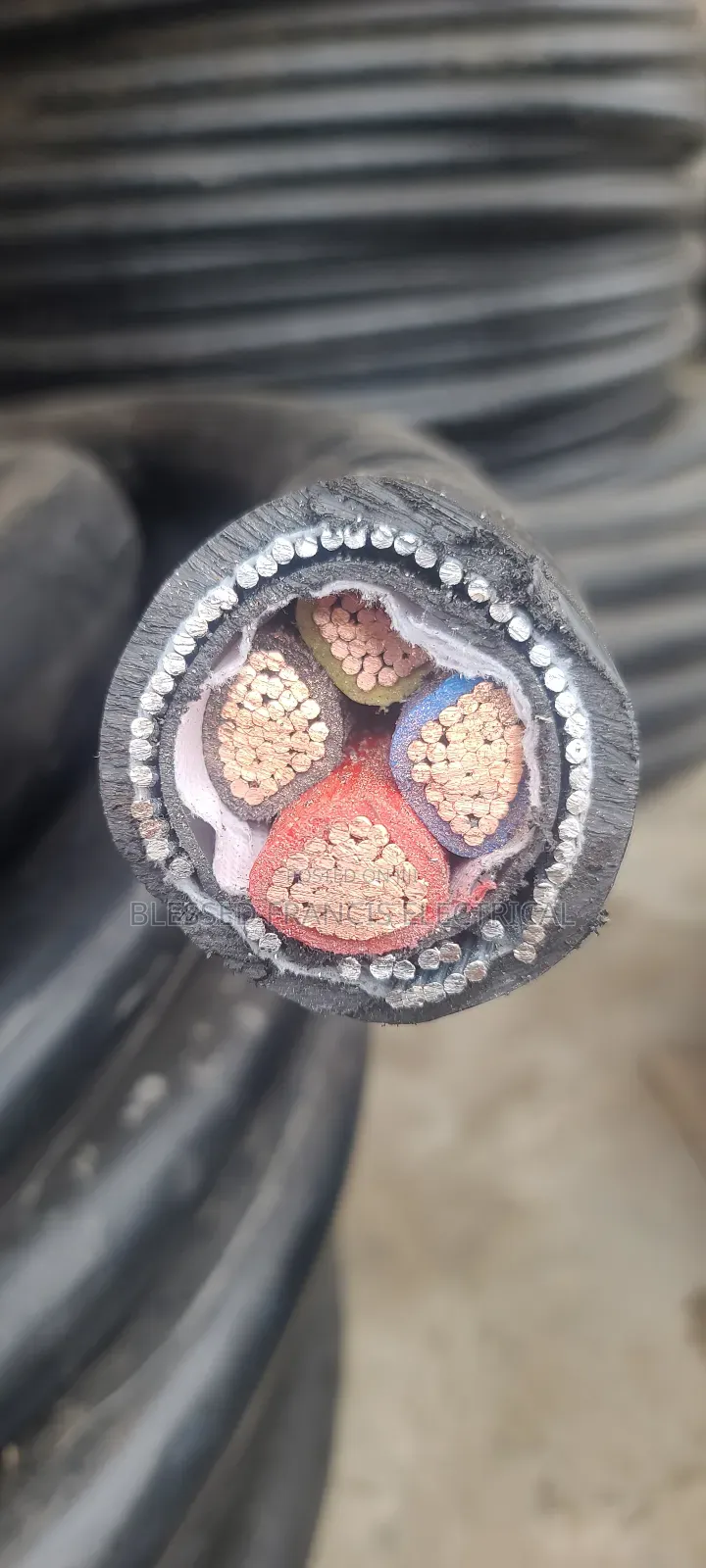 4x185mm Bicc Electric Cable Amored