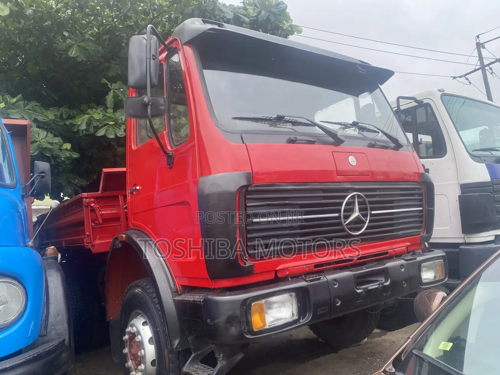 Mercedes Benz Dump Truck Straight Engine