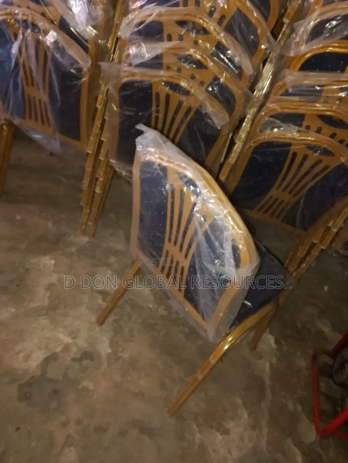 Golden Banquet Chairs