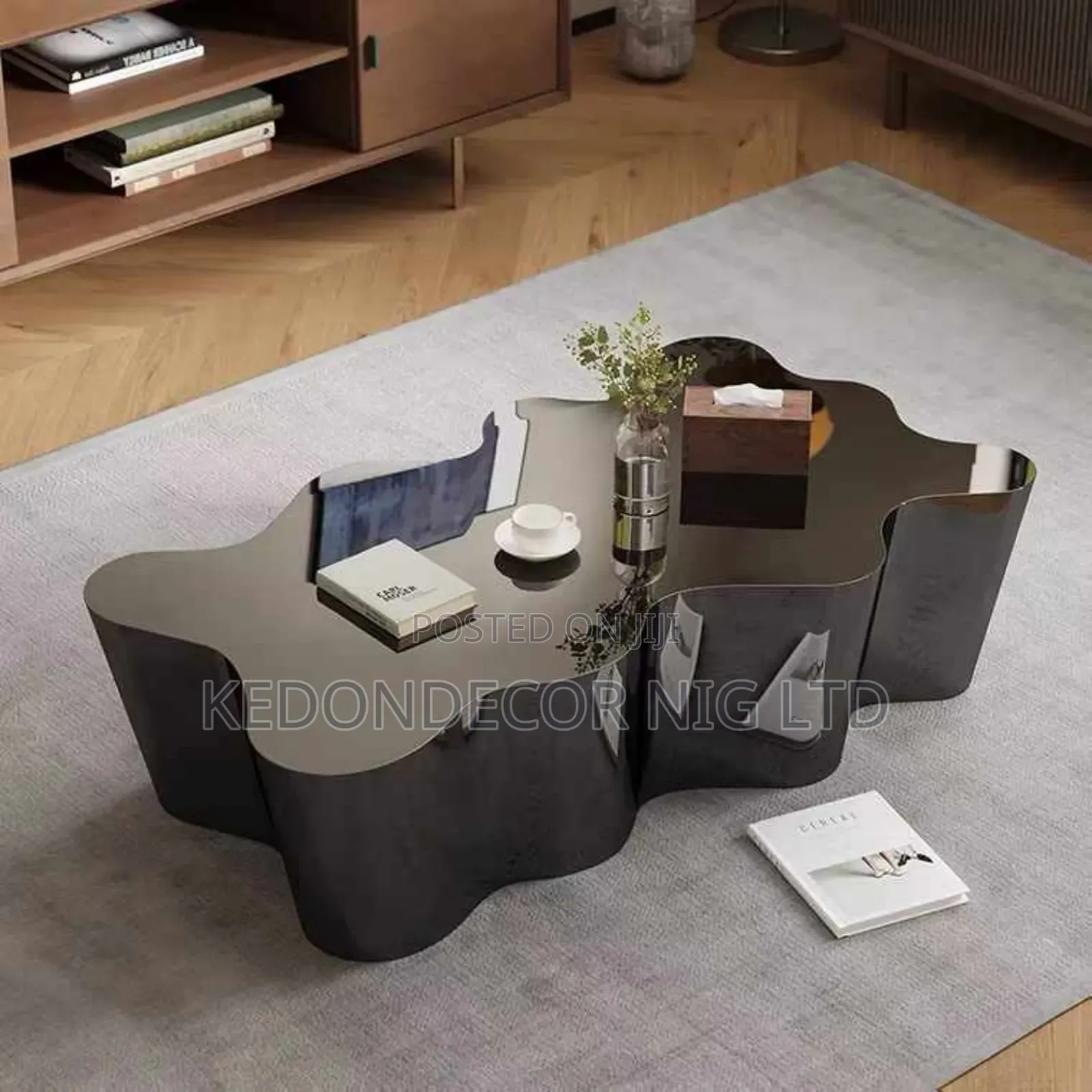 Centre Table Steel Body.