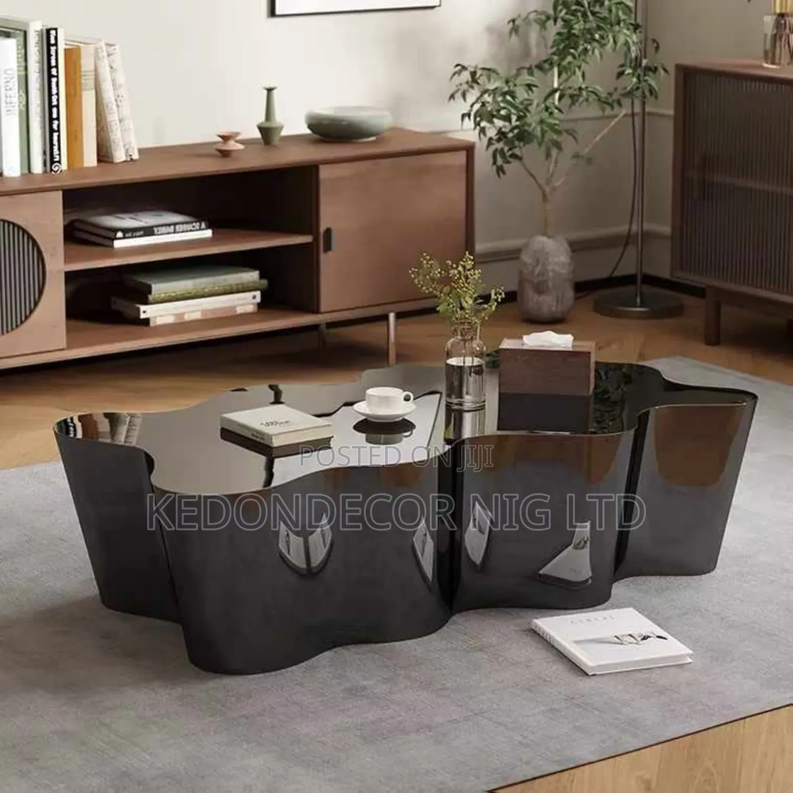 Centre Table Steel Body.