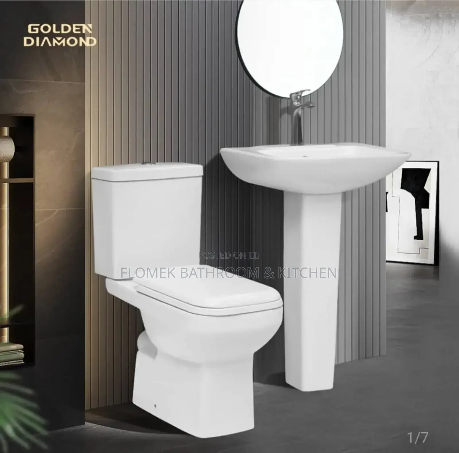 Mini Executive Golden Diamond - Elegant Style