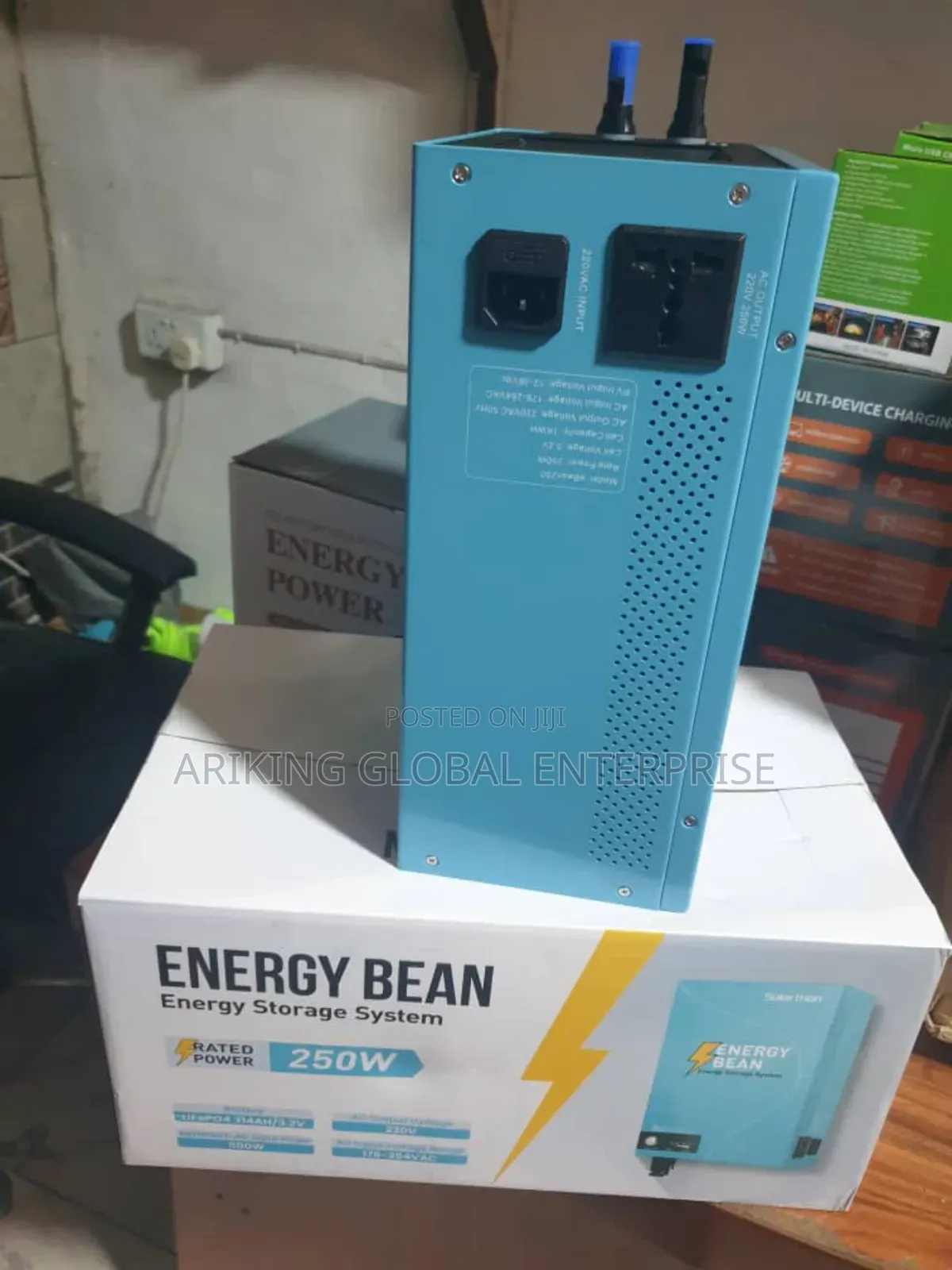 Energy Bean 250watts 1kwh Solar Generator