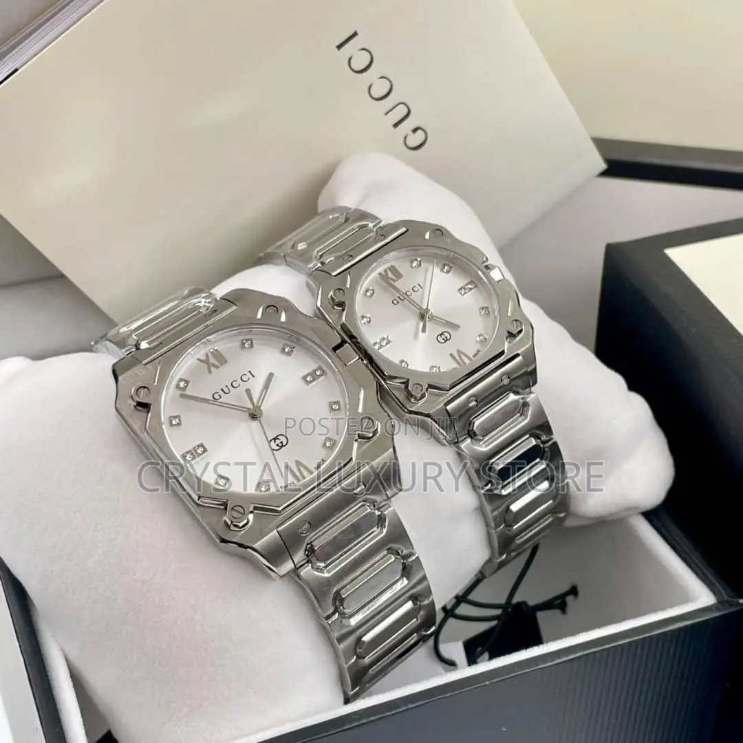 Gucci Quality Luxury Couples Set Wristwatch