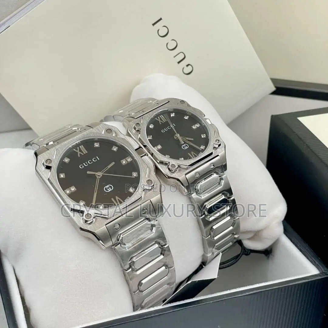 Gucci Quality Luxury Couples Set Wristwatch