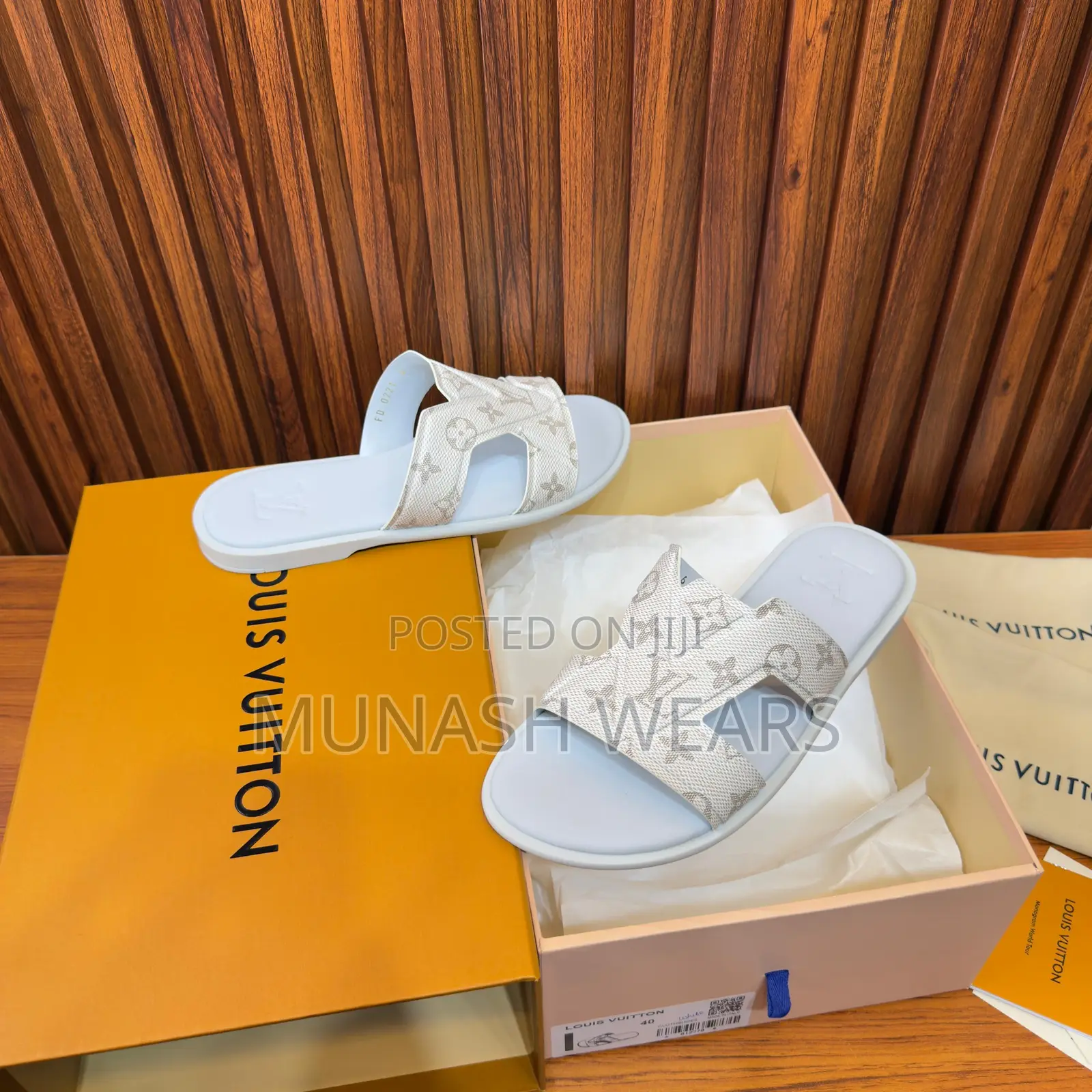 Louis Vuitton Luxury Slipers Available in All Colors 40-46