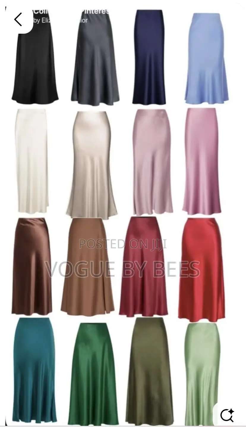 Ladies Silk Skirt