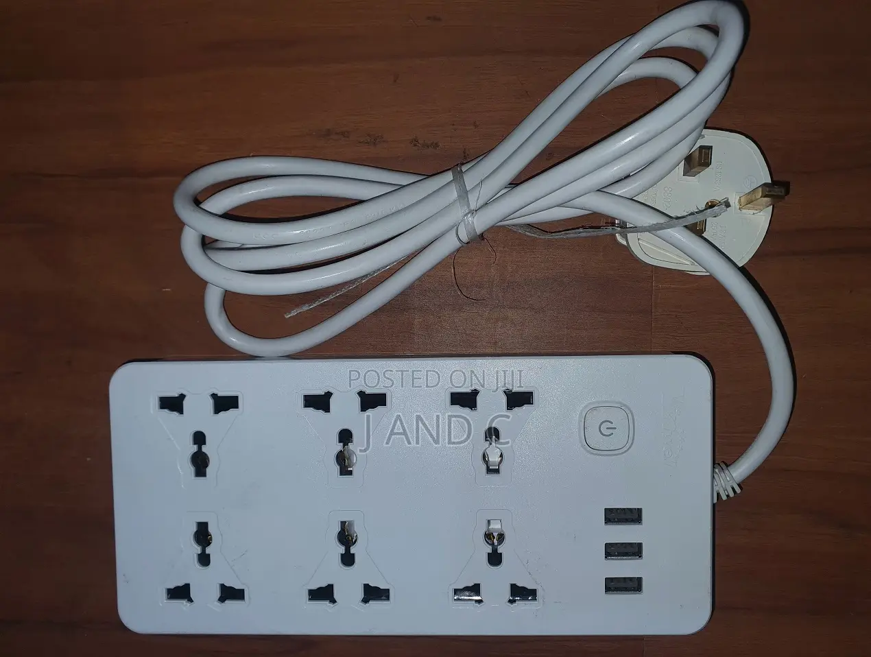 Uk Used 6 Ways With Usb Extension Socket