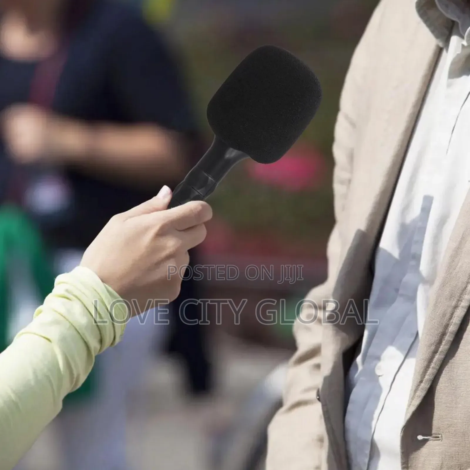Handheld Microphone Mount Portabl Mic Stick Lapel Mic Holder