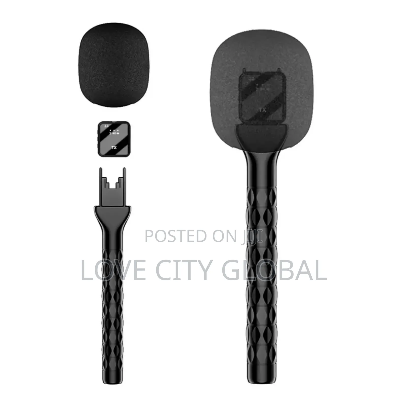 Handheld Microphone Mount Portabl Mic Stick Lapel Mic Holder
